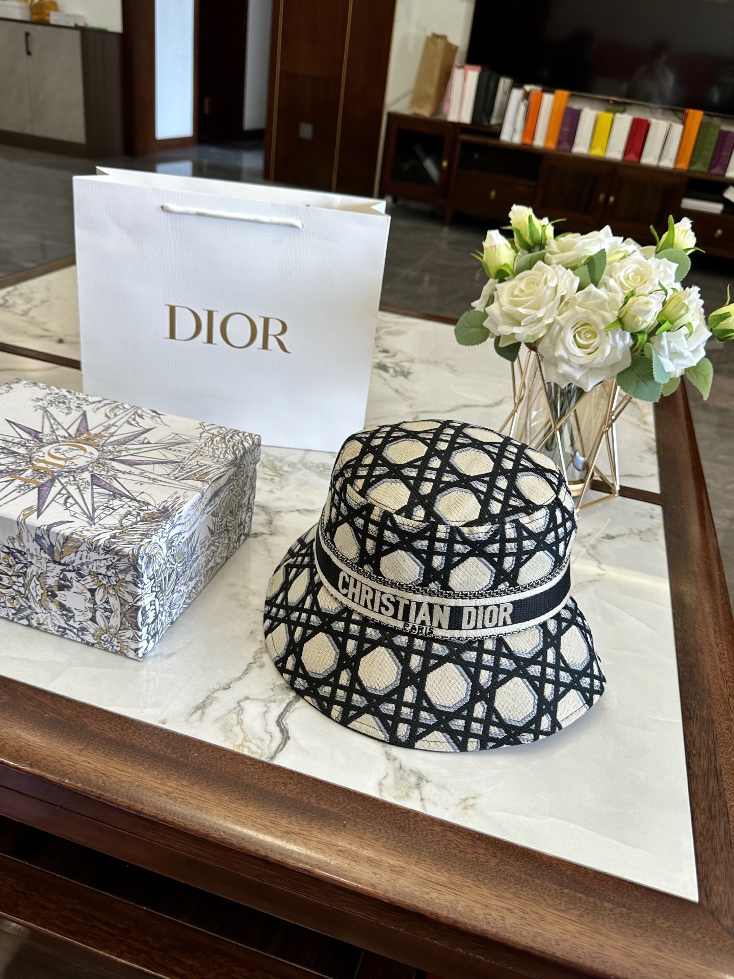 dior hat model 41